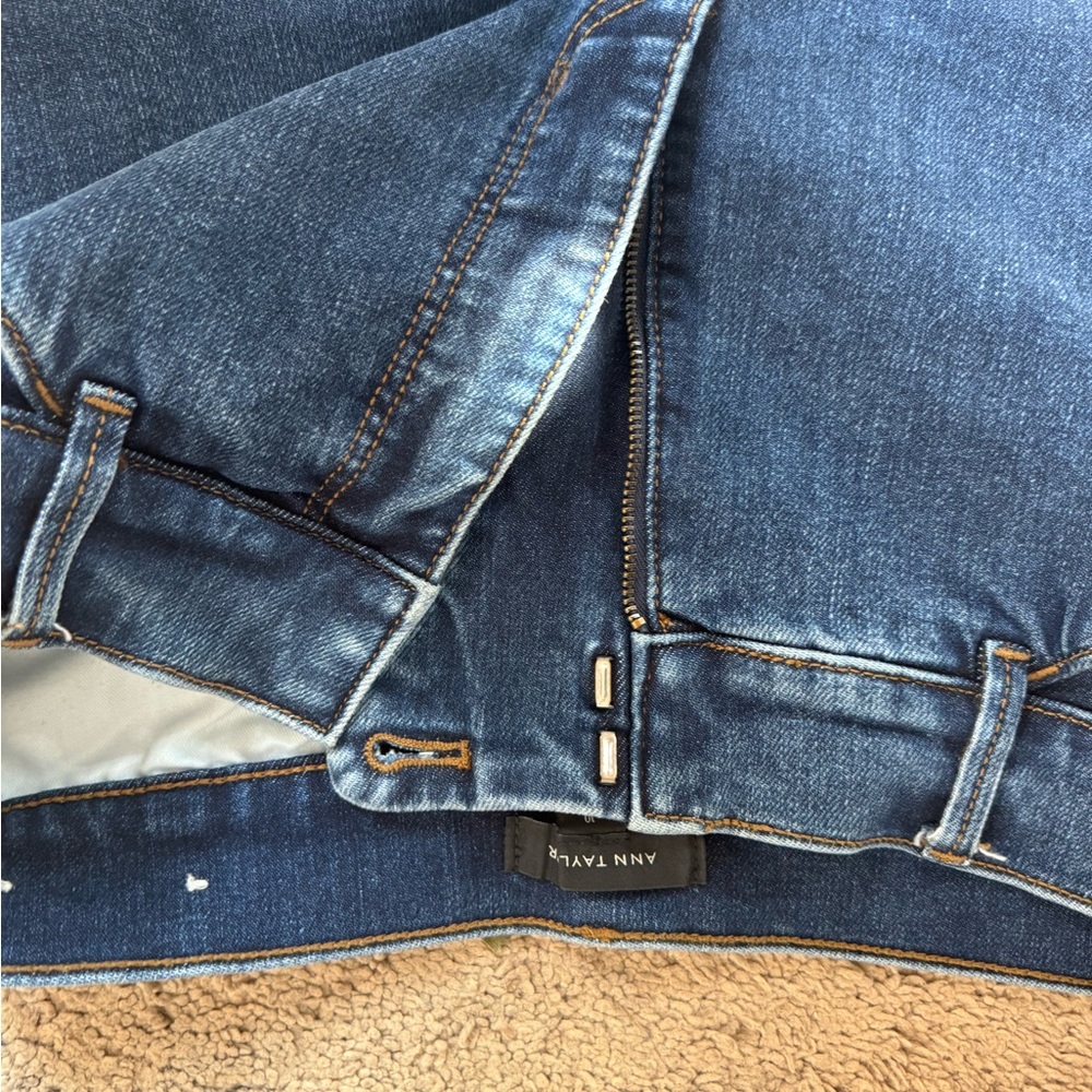 70s high waisted wide flare jeans - Picture 4 of 5